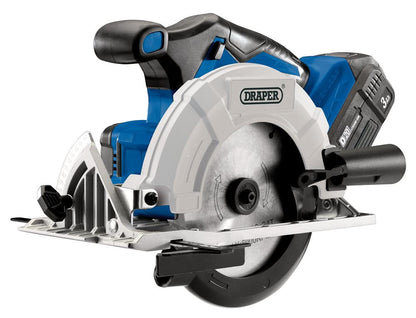 00594 D20 D20 20V Brushless Circular Saw, 1 x 3.0Ah Battery, 1 x Fast Charger D20 20V Cordless Power Tools Professional Trade DIY Workshop Garage Us