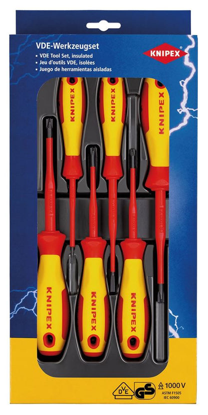 Draper VDE SET OF SCREWDRIVERS PM/S 28017 28017 VDE PlusMinus/Slotted Screwdriver Set