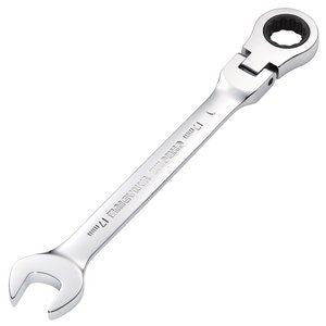 Draper 17MM FLEX HEAD RATCHET SPANNER 52019 Draper HI-TORQÂ® Metric Flexible Head Ratcheting Combination Spanners