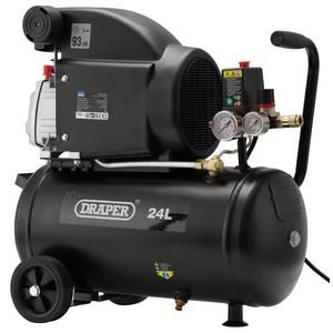 DRAPER 24980 - Air Compressor, 24L, 1.5kW