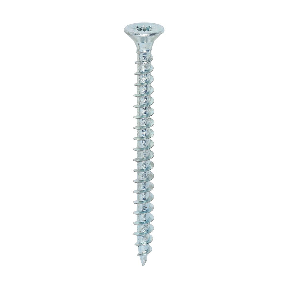 TIMCO Solo Woodscrew PZ2 CSK Zinc 5.0 x 60 Silver Pack 200