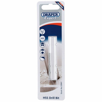 Draper 1/16 HSS TWIST DRILL 53041 Imperial HSS Drill Bits