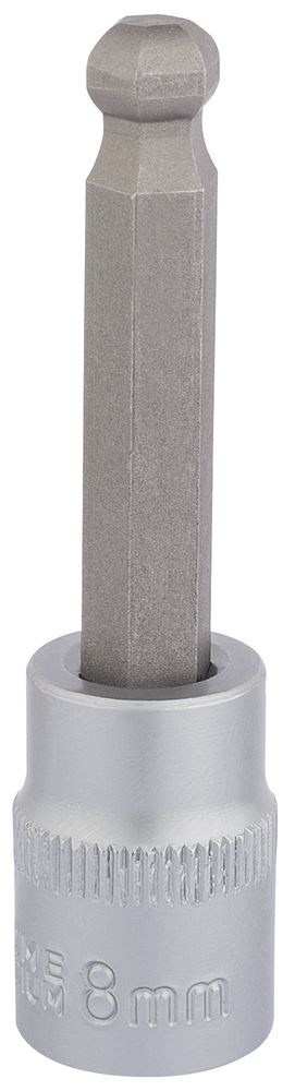 Draper 8MM BALL HEX SOCKET 3/8 16291 3/8" Sq. Dr. Metric Ball End Hexagonal Socket Bits AO
