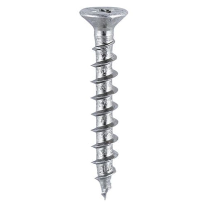 TIMCO PVC Window Screw RIB CSK -BZP 4.3 x 45 Pack 500