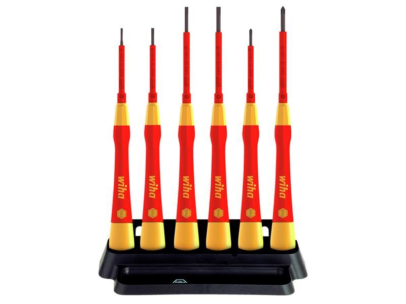WHA PicoFinish  SL/PH Fine VDE Screwdriver Set, 7 Piece