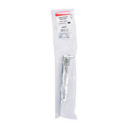 TIMCO Flush Bolt Pol. Chrome 200 x 19mm Pack 1
