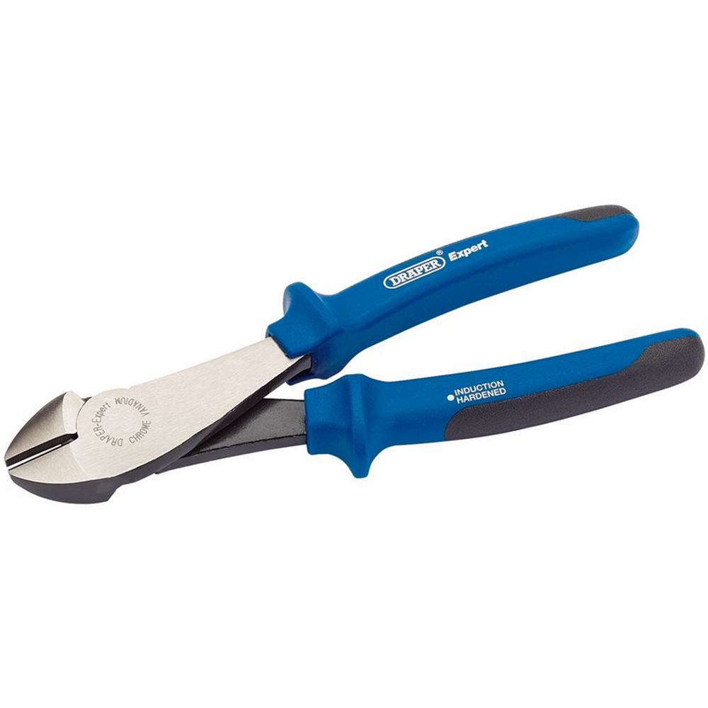 Draper H/D SIDE CUTTER H/D GRIP 180MM 68893 Heavy Duty Soft Grip High Leverage Diagonal Side Cutters