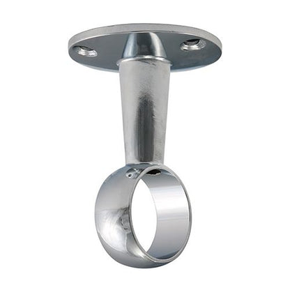 TIMCO Round Centre Bracket P/Chrome 25mm Pack 1