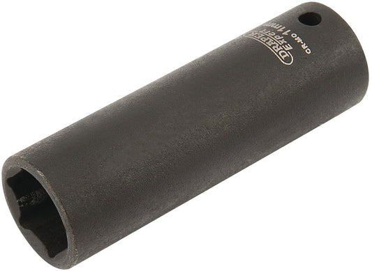 05189 Draper HI-TORQ 6 Point Deep Impact Socket, 1/4 Sq. Dr., 11mm 406D-MM 1/4 Impact Sockets Professional Trade DIY Workshop Garage Use
