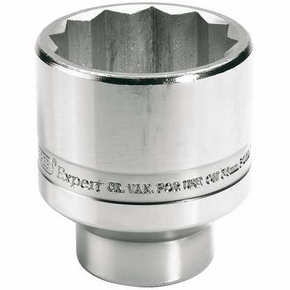 Draper 65MM HUB NUT SOCKET 12POINT 39049 Hub Nut Socket, 3/4" Sq. Dr., 65mm