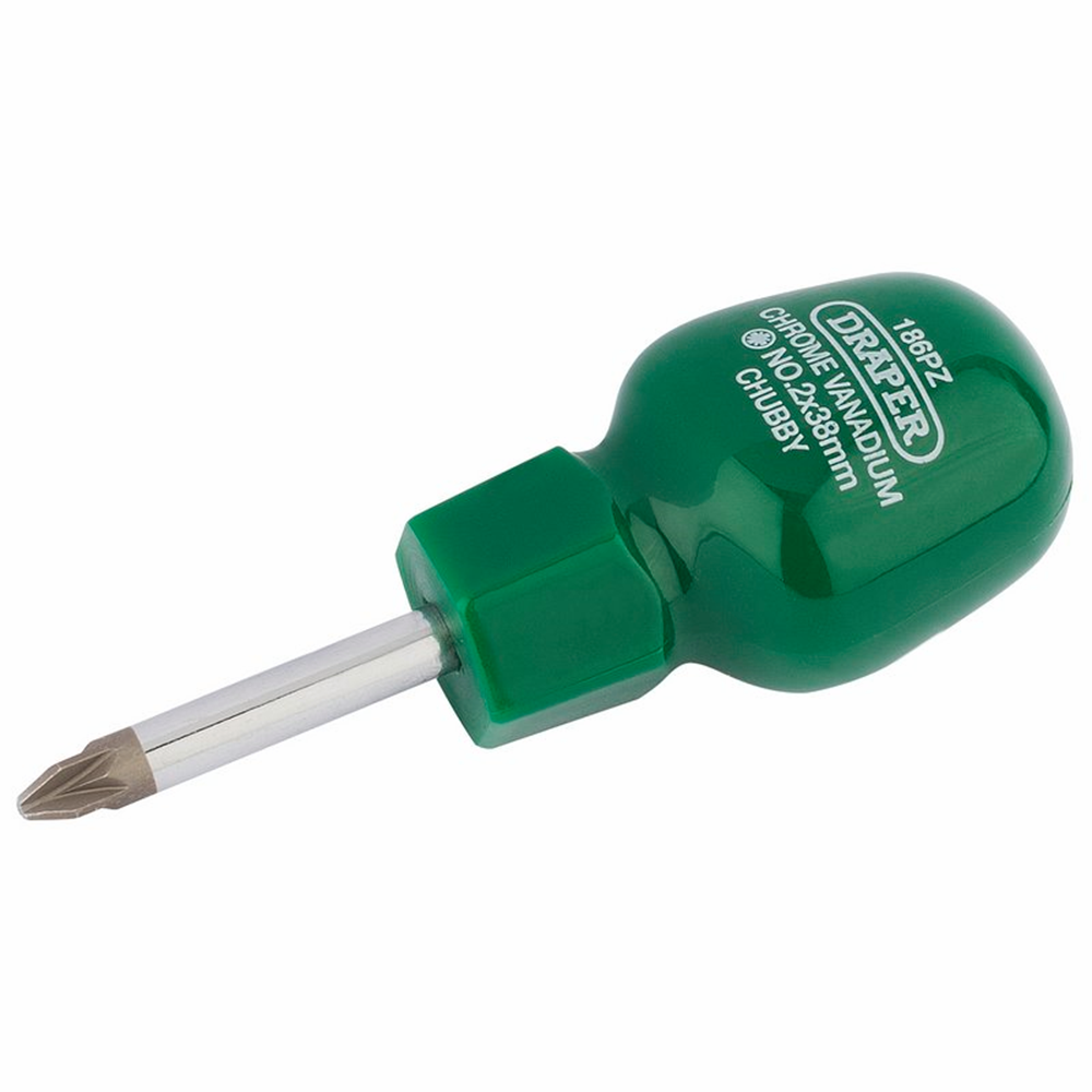 Draper NO2X38MM PZ-TYPE S/DRIVER BULK 22357 Cabinet Pattern PZ TYPE Screwdrivers (sold loose)