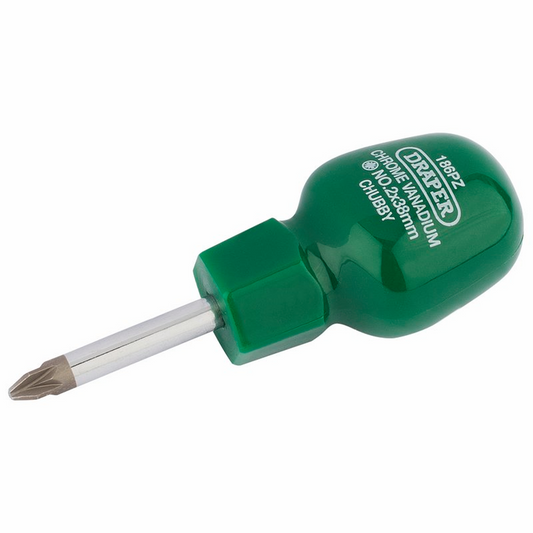 Draper NO2X38MM PZ-TYPE S/DRIVER BULK 22357 Cabinet Pattern PZ TYPE Screwdrivers (sold loose)