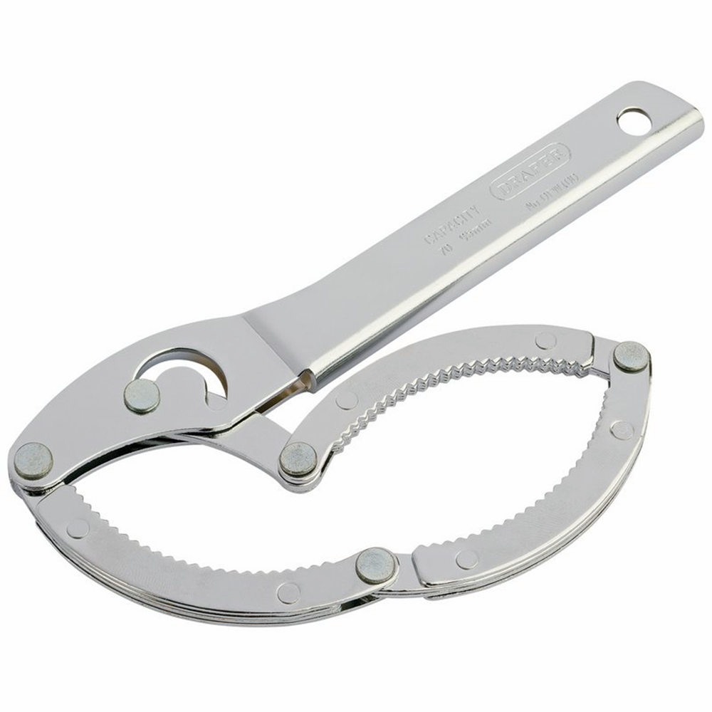 Draper OIL FILTER WRENCH (100MM CAP) 10784 Oil Filter Wrench, 100mm