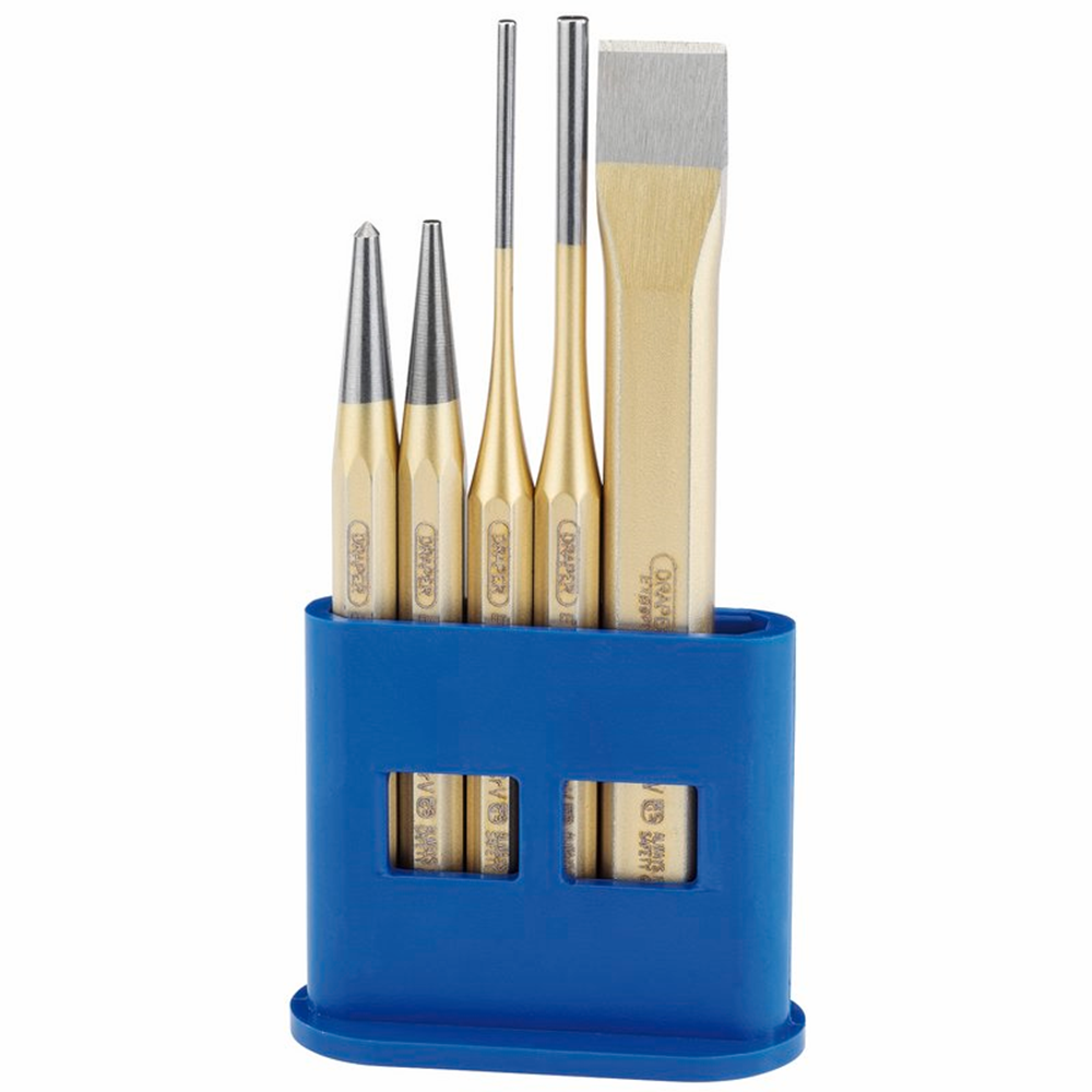 Draper CHISEL & PUNCH SET 13042 Chisel and Punch Set (5 Piece)