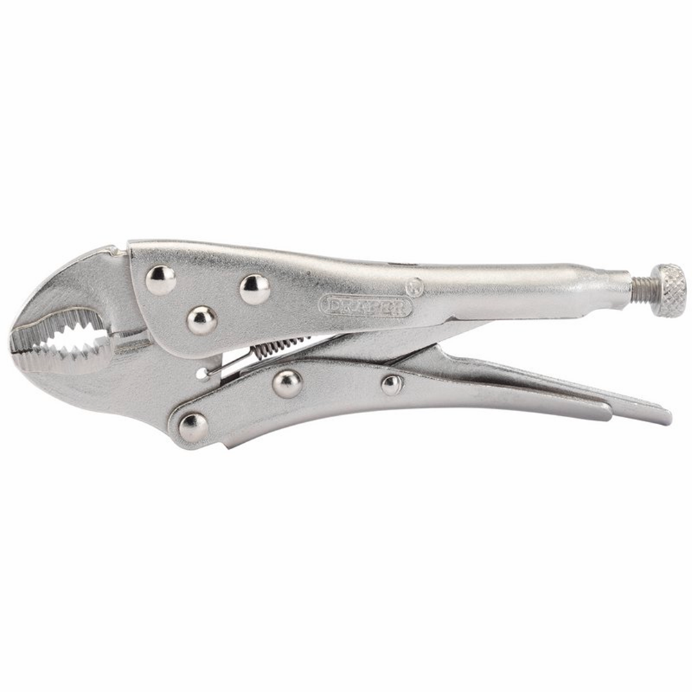 Draper SELF GRIP PLIER-CURVED 140MM 35367 Curved Jaw Self Grip Pliers