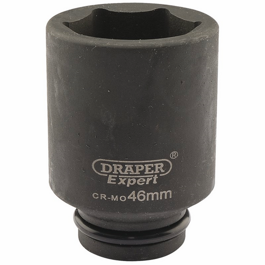 Draper 46MM IMP.DEEP SCKET 3/4DR 05077 HI-TORQÂ® Metric Deep Impact Sockets, 3/4" Sq. Dr.