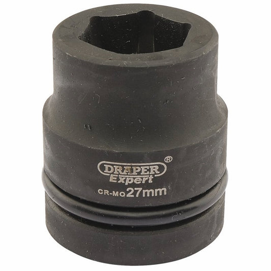 DRAPER 05108 - Expert 27mm 1" Square Drive Hi-Torq&#174; 6 Point Impact Socket