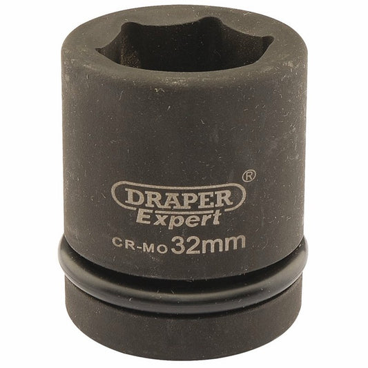 Draper 32MM IMPACT SOCKET 1DR 05112 HI-TORQÂ® Metric Impact Sockets, 1" Sq. Dr.