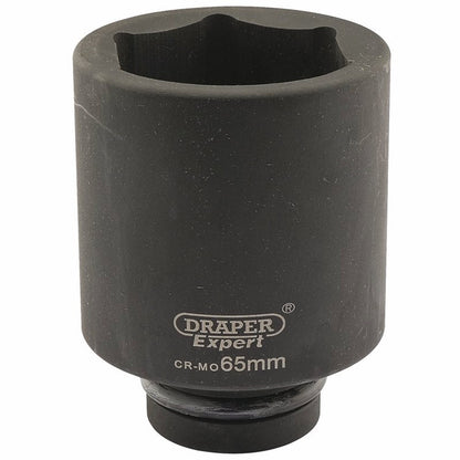 Draper 65MM IMP.DEEP SCKET 1DR 05158 HI-TORQÂ® Metric Deep Impact Sockets, 1" Sq. Dr.