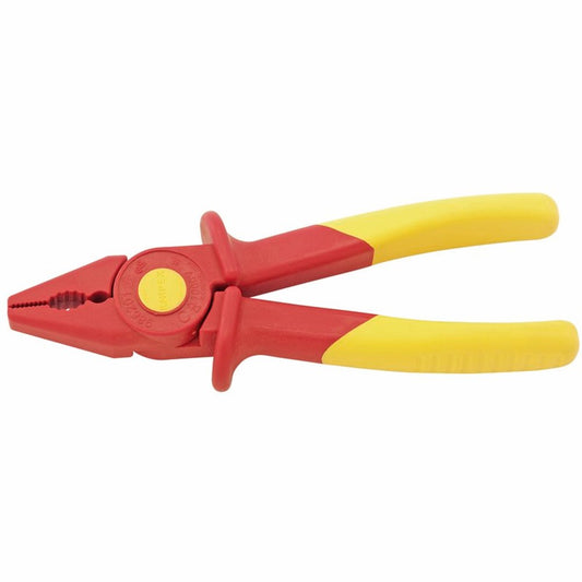 DRAPER 06082 - Knipex Fully Insulated 180mm 'S' Range Soft Grip Flat Nose Pliers