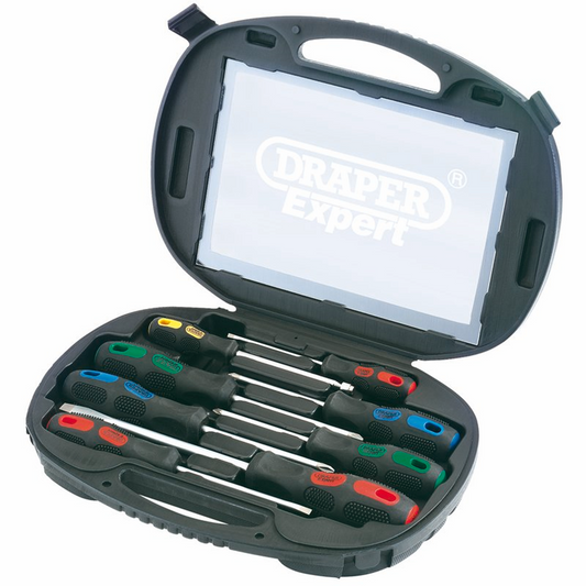 Draper 8PC SCREWDRIVER SET IN BMC 40002 General Purpose Screwdriver Set (8 Piece)