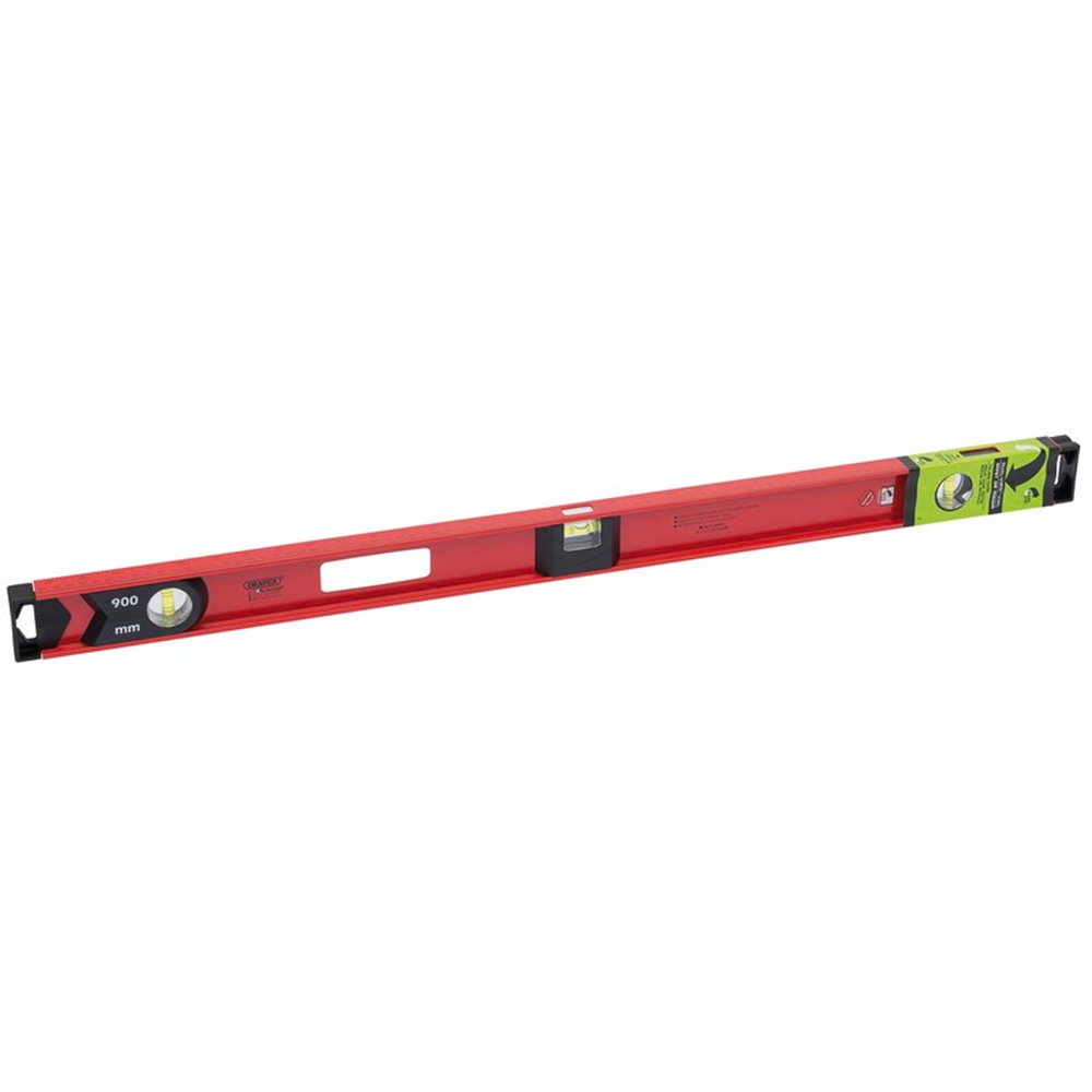 Draper 900MM I-BEAM LEVEL +SIDE VIEW 41394 I-Beam Levels with Side View Vial