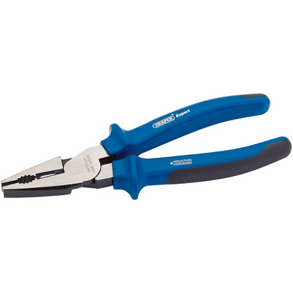 Draper COMBI.PLIER HD GRIP H/L 200MM 68886 Heavy Duty Soft Grip High Leverage Combination Pliers, 200mm