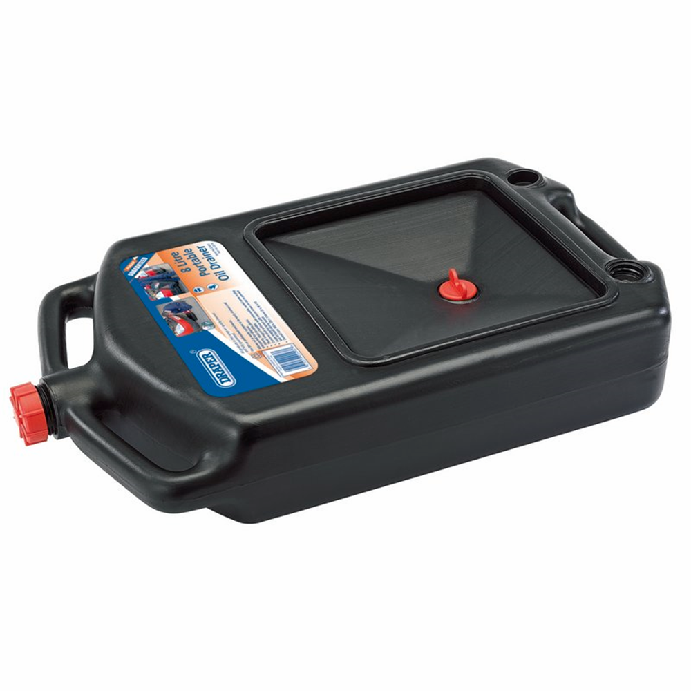 Draper PORTABLE 8L OIL DRAINER 22493 Portable Oil Drainer, 8L