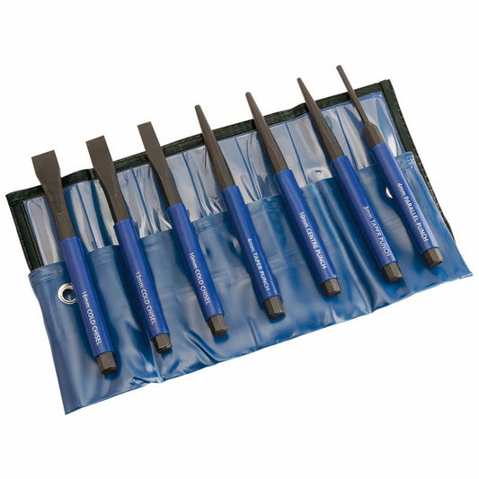 Draper COLD CHISEL & PUNCH SET 7PCE 23187 Chisel and Punch Set (7 Piece)