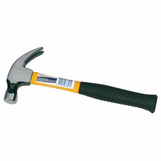 Draper 20OZ(560G)CLAW HAMMER-F/G SHFT 63347 Fibreglass Shaft Claw Hammers