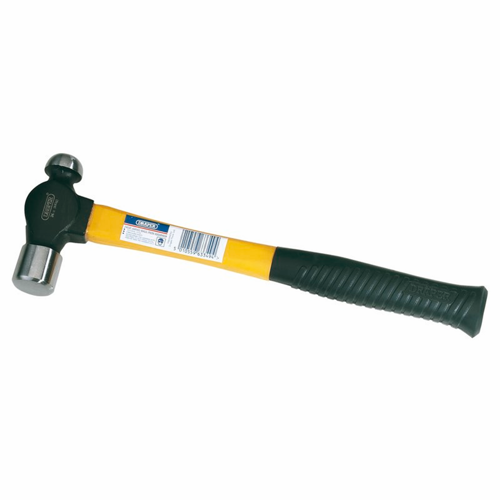 Draper 24OZ(680G)B/PEIN HAMMER-F/G SH 63349 Fibreglass Shaft Ball Pein Hammers