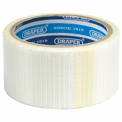 Draper POWER STRAP TAPE 50MM X 15M 65021 Heavy Duty Strapping Tape, 15m x 50mm