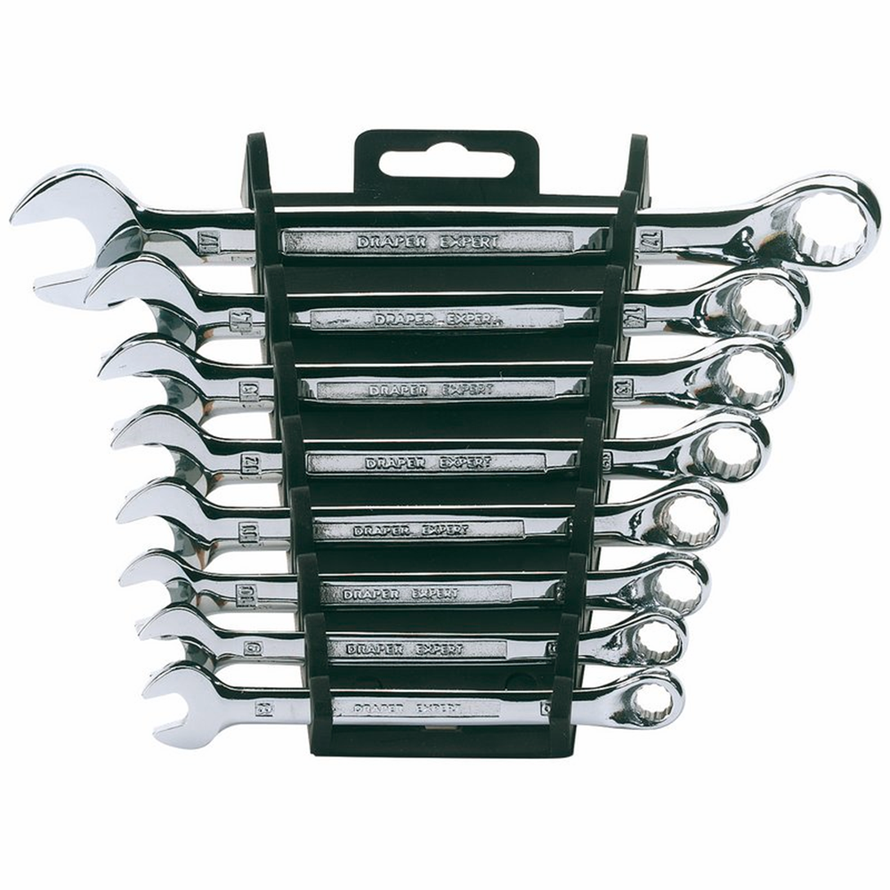 Draper COMB.SPANNER SET-8 PC.METRIC 64604 Draper Expert HI-TORQÂ® Metric Combination Spanner Set (8 Piece)