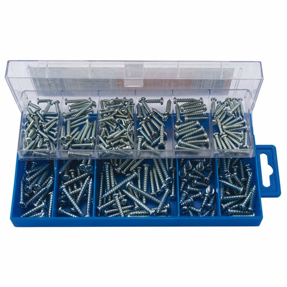 Draper 305PC SELF TAPPING SCREW ASST 61275 Self-Tapping Screw Assortment (305 Piece)