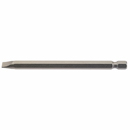 Draper 100MM 6.5MM P.SLOT.S/D BIT 64351 1/4" Hex. Plain Slot E Shank Insert Bits