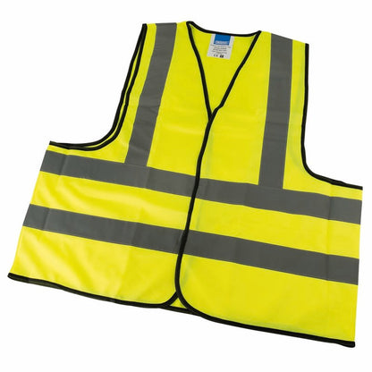 DRAPER 73742 - High Visibility Extra Large Traffic Waistcoat to EN471 Class 2L