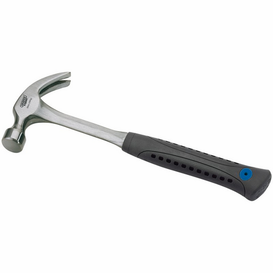 Draper CLAW HAMMER SOLID STEEL 560G 21284 Solid Forged Soft Grip Claw Hammers