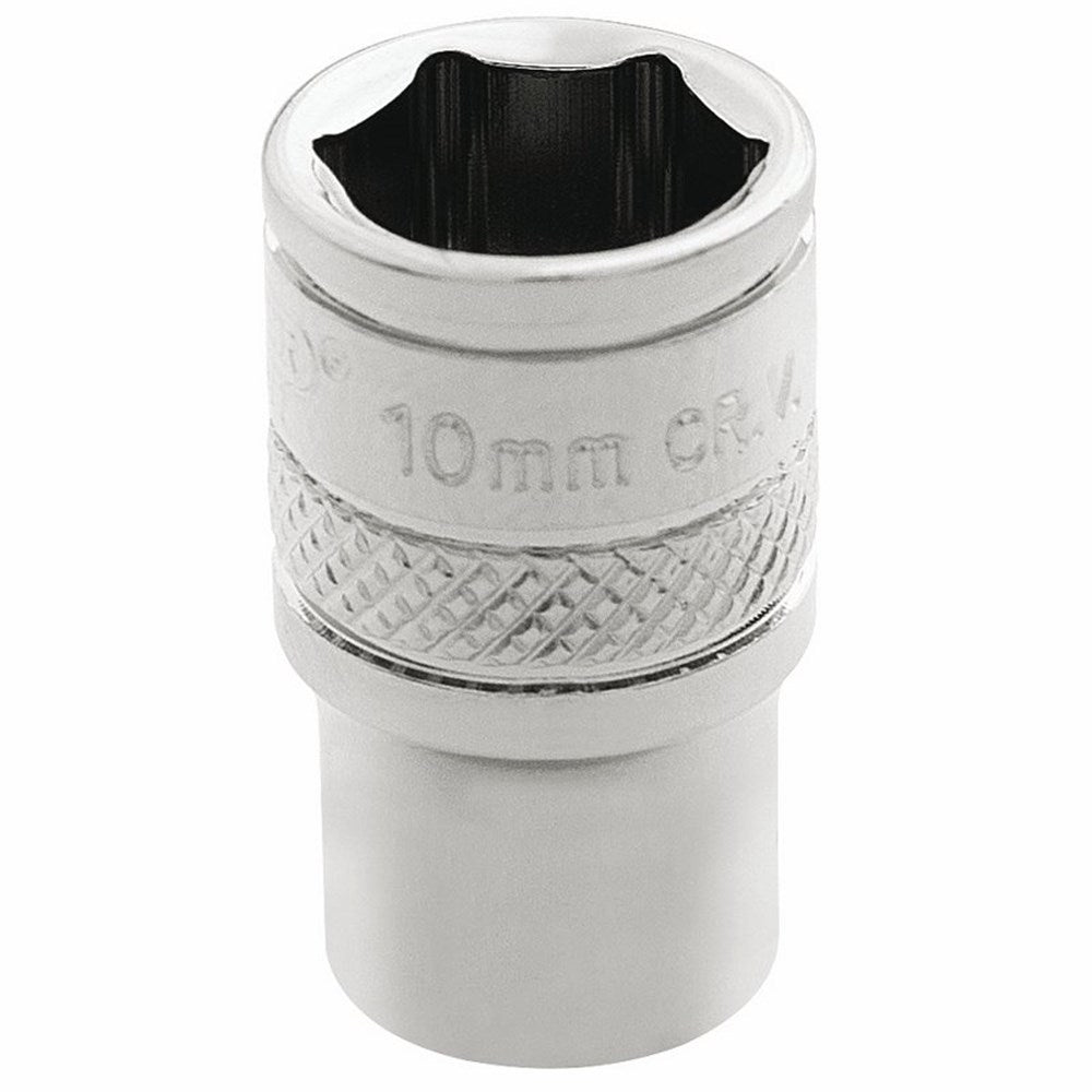 DRAPER 32562 - 1/4" Sq. Dr. Hi-Torq 6 Point Socket (10mm)