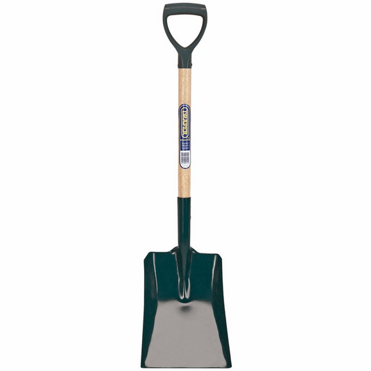 Draper BUILDERS SQ/MOUTH SHOVEL PYD 10904 Square Mouth Builders Shovel with Hardwood Shaft