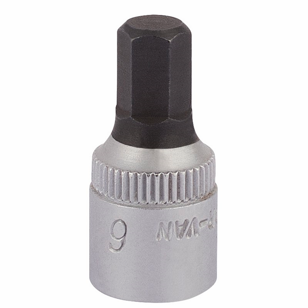 Draper 6MM HEX KEY SOCKET 1/4DRIVE 11127 Hexagon Screwdriver Sockets