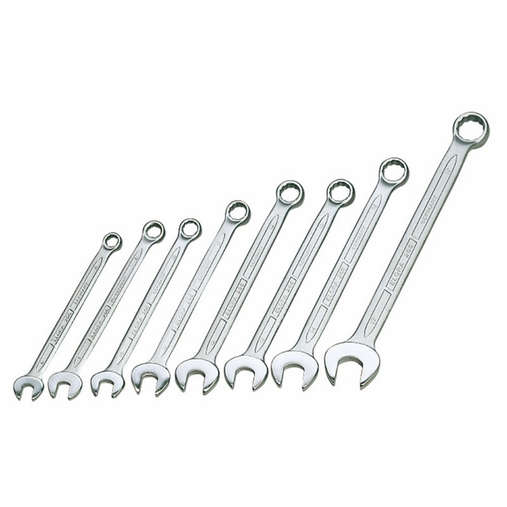 Draper 8-17MM COMBI-SPANNER SET 13710 Long Metric Combination Spanner Set (8 Piece)