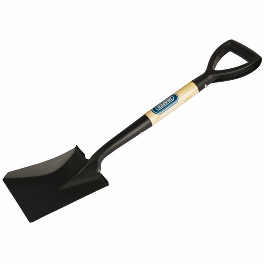 Draper MINI SQ.M SHOVEL WOOD HANDLE 15073 Square Mouth Mini Shovel with Wood Shaft