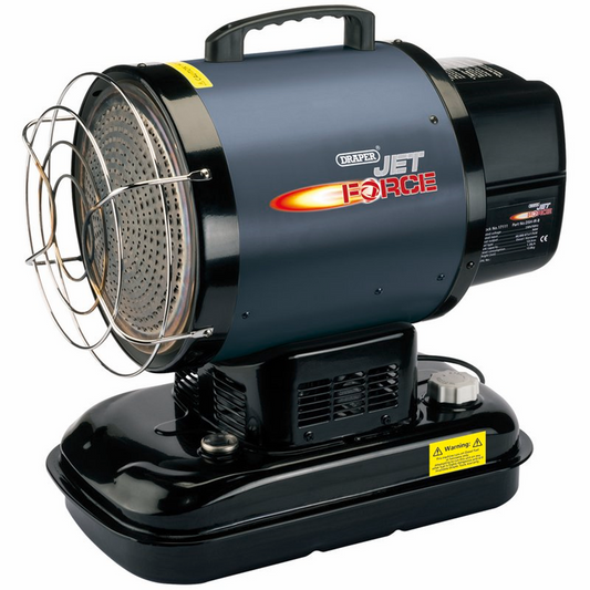 Draper INFRA-RED DIESEL 17KW/60KBTU 17111 Jet Force, Infrared Diesel/Kerosene Space Heater (60,000 BTU/17kW)