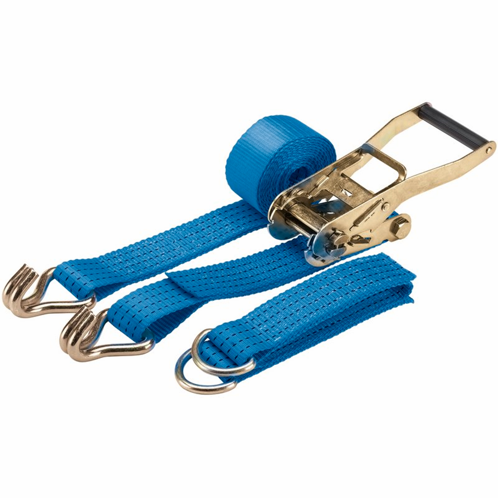 Draper 3M 2250KG CAR R/T/DOWN STRAP 60970 Ratcheting Vehicle Tie Down Straps