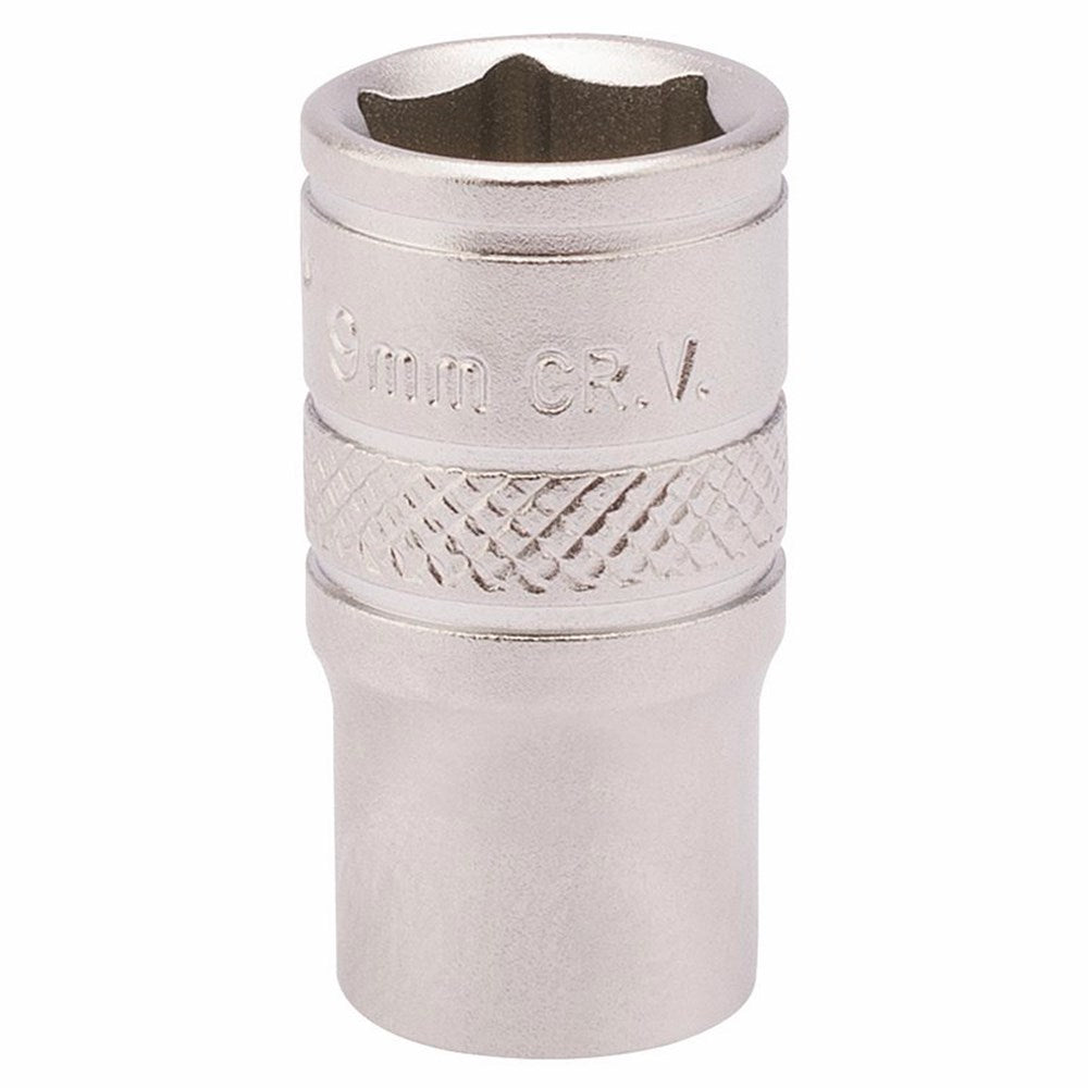 DRAPER 82143 - 1/4" Sq. Dr. Socket (9mm)