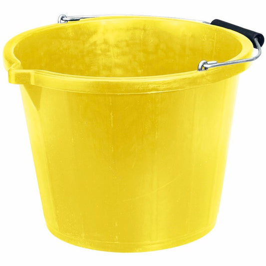 Draper CONTRACTORS YELLOW BUCKET 10636 14.8L Buckets