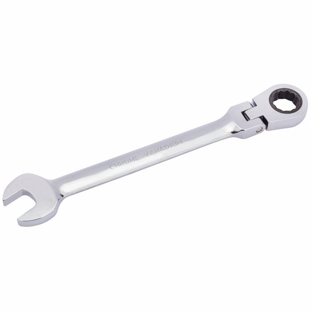 Draper 16MM FLEX HEAD RATCHET SPANNER 52018 Draper HI-TORQÂ® Metric Flexible Head Ratcheting Combination Spanners