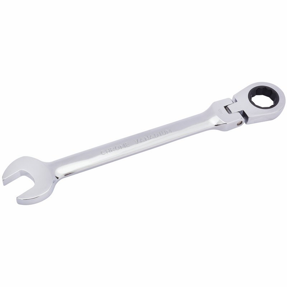 Draper 19MM FLEX HEAD RATCHET SPANNER 52021 Draper HI-TORQÂ® Metric Flexible Head Ratcheting Combination Spanners