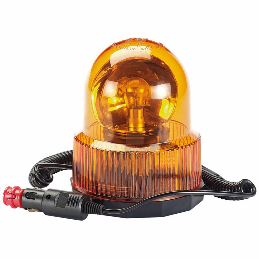 Draper 12V MAG BASE ROTATING BEACON 63877 12V Magnetic Base Rotating Beacon