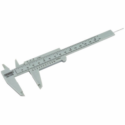 Draper CALIPER GAUGE PLASTIC 150MM/6 73863 Plastic Vernier Caliper